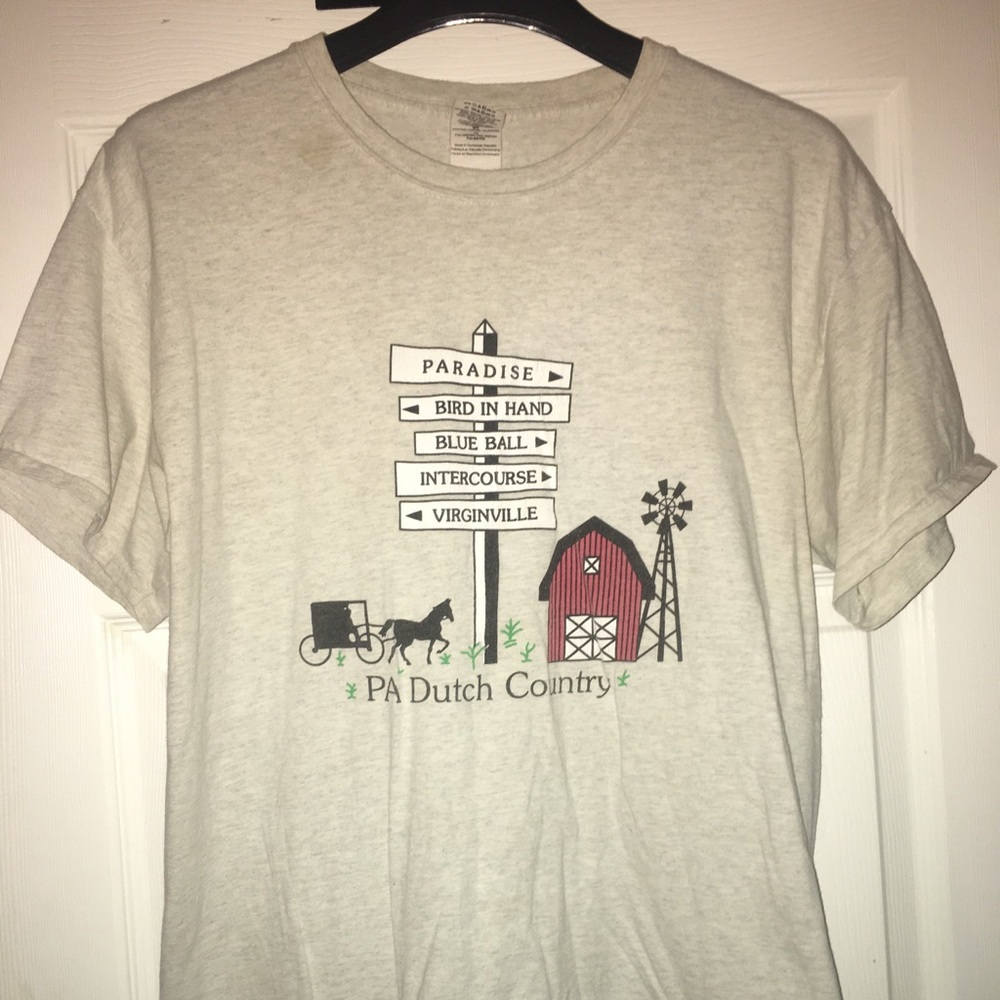 Lancaster, Pennsylvania “Location signs” Tee shirt